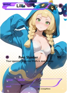 Lillie STD waifu card — LAG-01