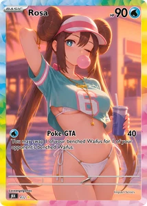 Rosa STD waifu card — LAG-01