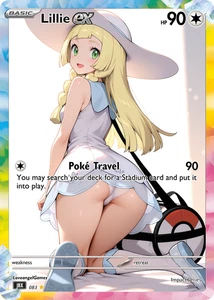 Lillie STD waifu card — LAG-01