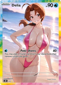 Delia STD waifu card — LAG-01