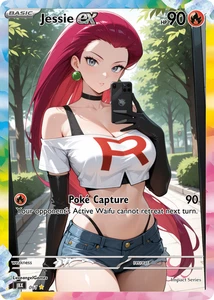 Jessie STD waifu card — LAG-01