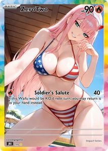 Zero Two STD waifu card — LAG-01