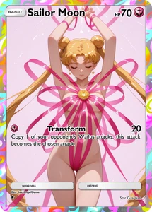 Sailor Moon STD waifu card — LAG-01