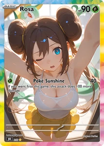 Rosa STD waifu card — LAG-01