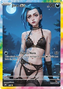 Jinx STD waifu card — LAG-01