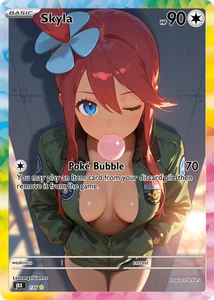Skyla STD waifu card — LAG-01