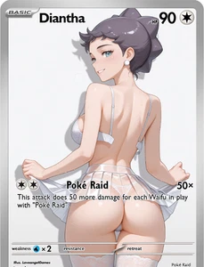 Diantha STD waifu card — LAG-01