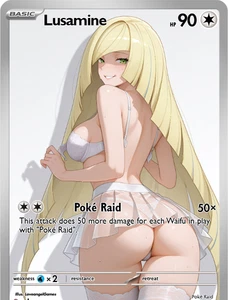 Lusamine STD waifu card — LAG-01