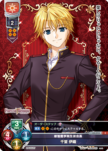 Chido Iori C waifu card — August 1.0