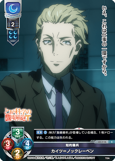 Kaitz-Knockleben C waifu card — A Certain Scientific Railgun & A Certain Scientific Accelerator