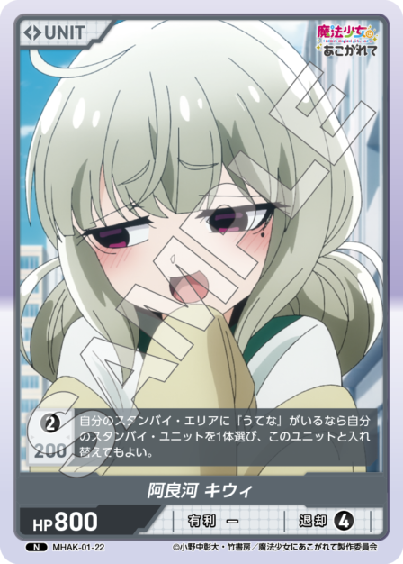 Card 022 N waifu card — MHAK-01