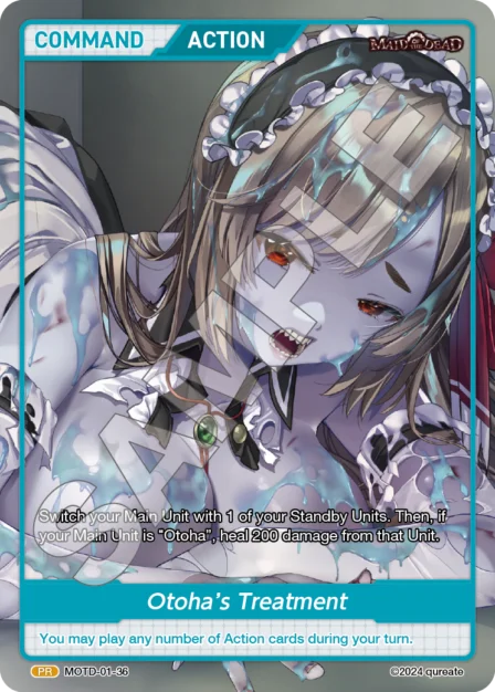 Otoha's Treatment PR waifu card — MOTD-01