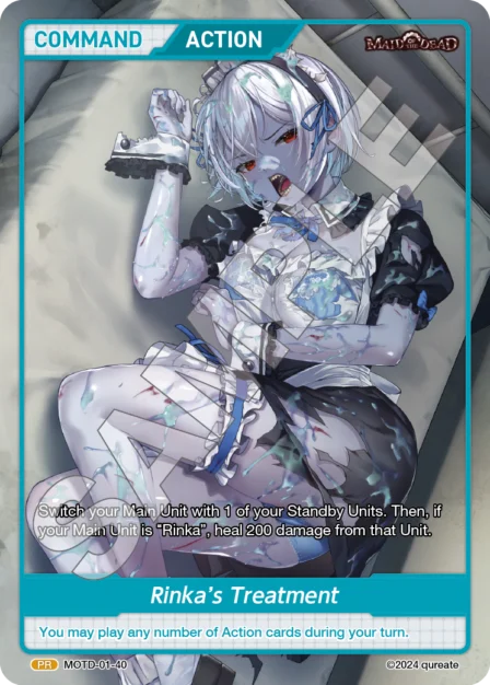 Rinka's Treatment PR waifu card — MOTD-01