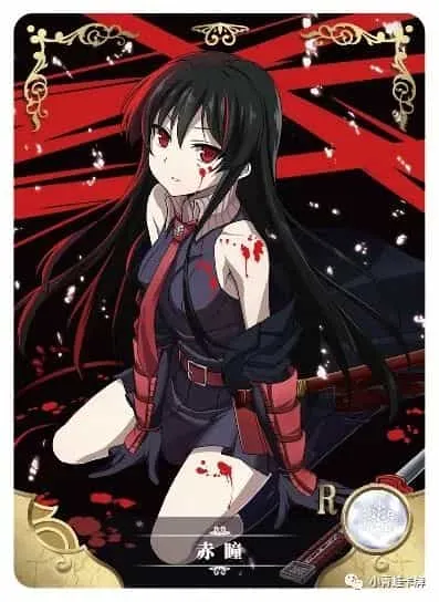 Akame R waifu card — Akame Ga Kill!