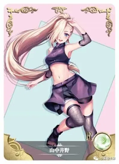 Ino Yamanaka R waifu card — Naruto Series