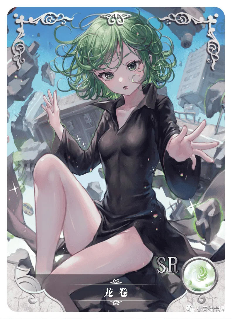 Tatsumaki SR waifu card — One Punch Man