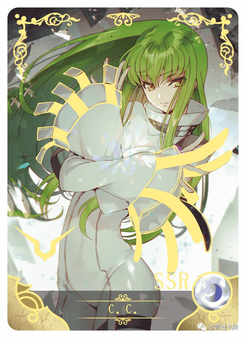 C.C. SSR waifu card — Code Geass