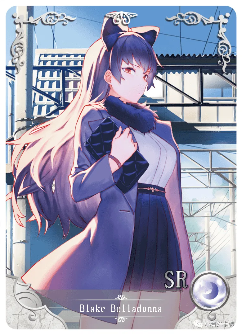 Blake Belladonna SR waifu card — RWBY