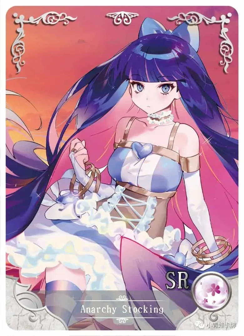 Stocking SR waifu card — Panty & Stocking with Garterbelt