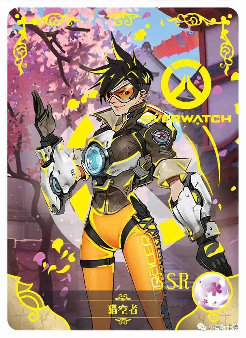 Tracer SSR waifu card — Overwatch