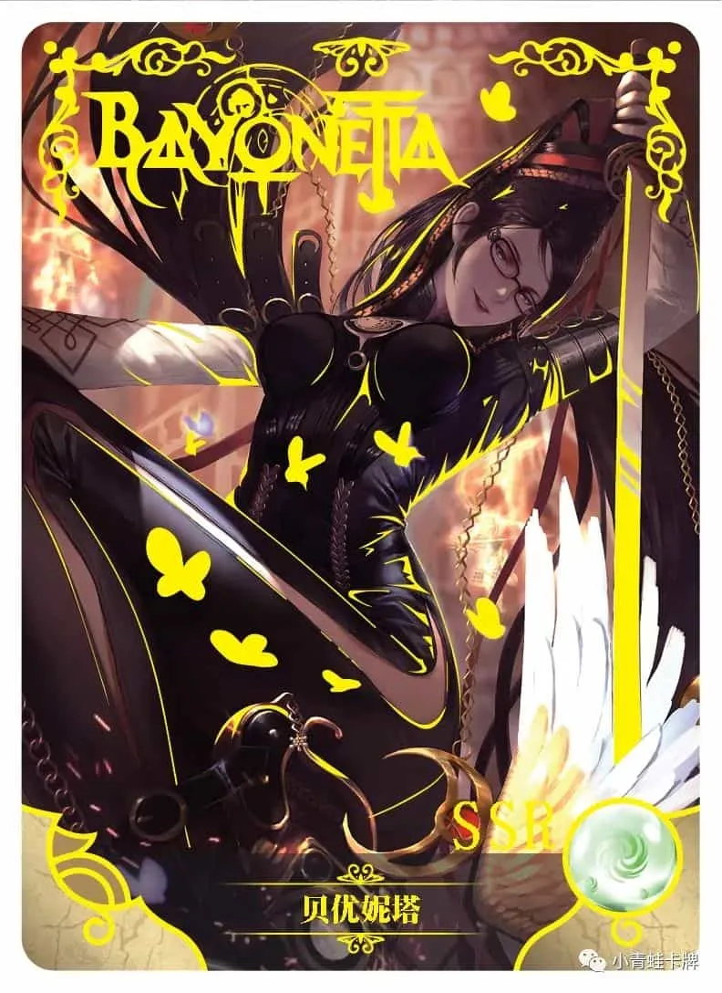 Bayonetta SSR waifu card — Bayonetta