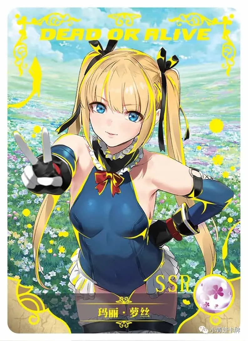 Marie Rose SSR waifu card — Dead or Alive