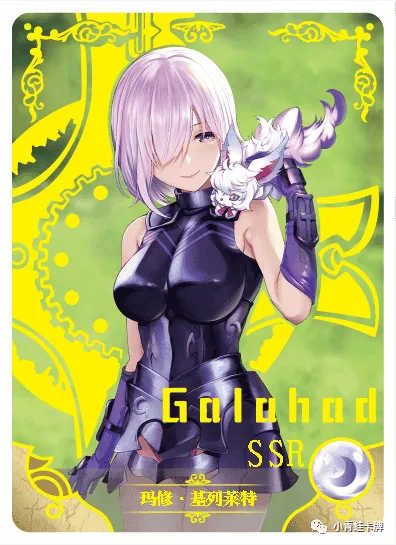 Mashu Kyrielight SSR waifu card — Fate Series