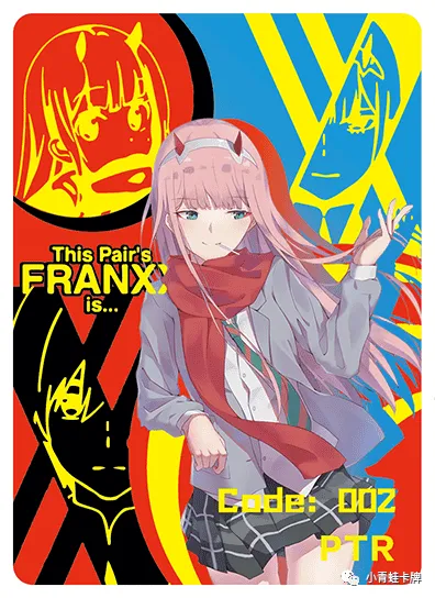 Zero Two PTR waifu card — Darling in the Franxx