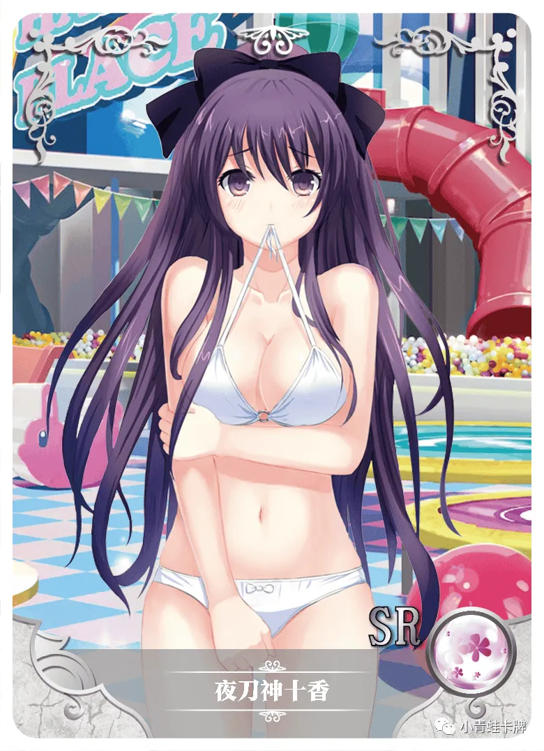 Tohka Yatogami SR waifu card — Date A Live