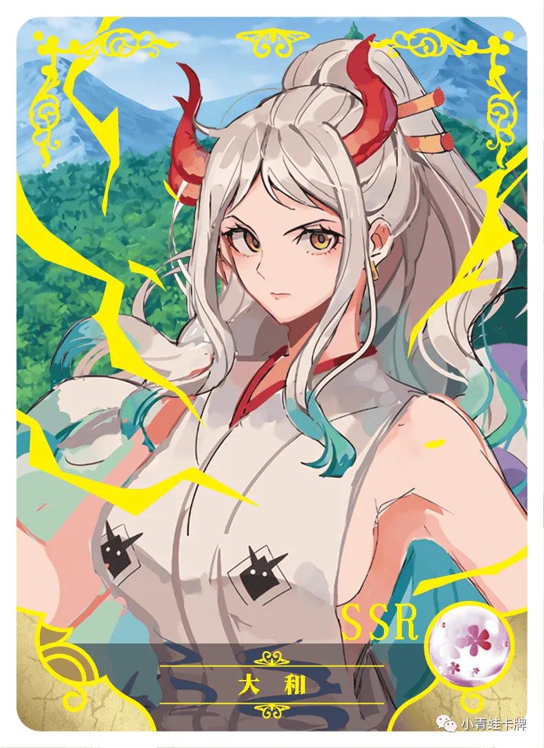 Yamato SSR waifu card — One Piece