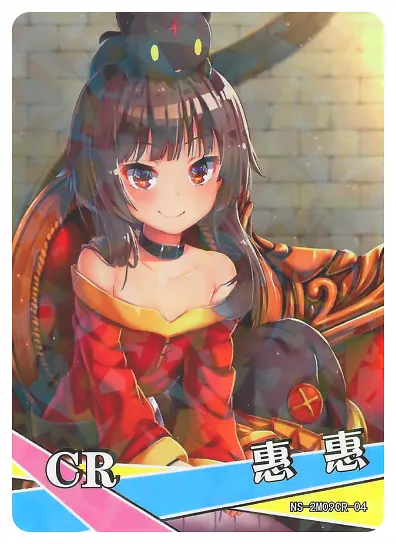Megumin CR waifu card — God's Blessing on this Wonderful World! (KonoSuba)