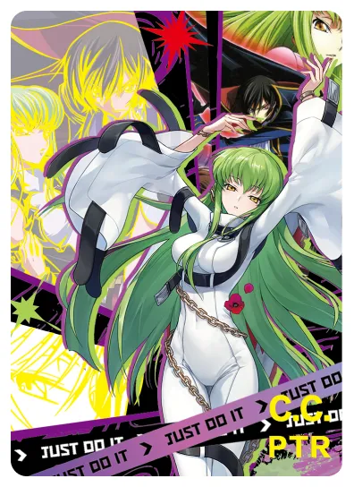 C.C. PTR waifu card — Code Geass