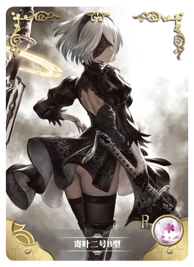 2B R waifu card — NieR: Automata