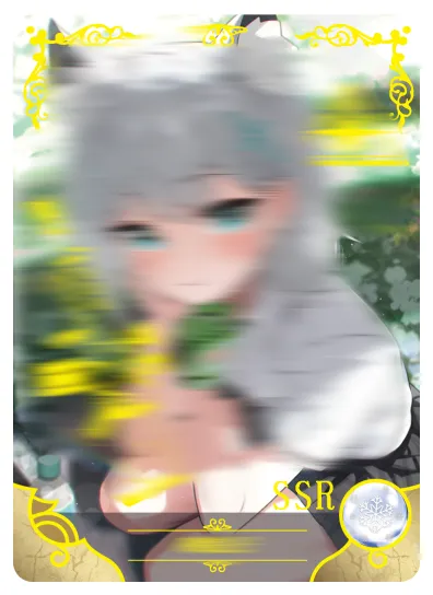 Shiroko Sunaookami SSR waifu card — Blue Archive