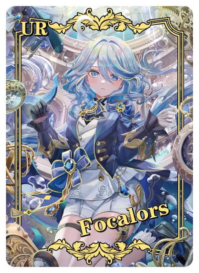 Furina (Focalors) UR waifu card — Genshin Impact