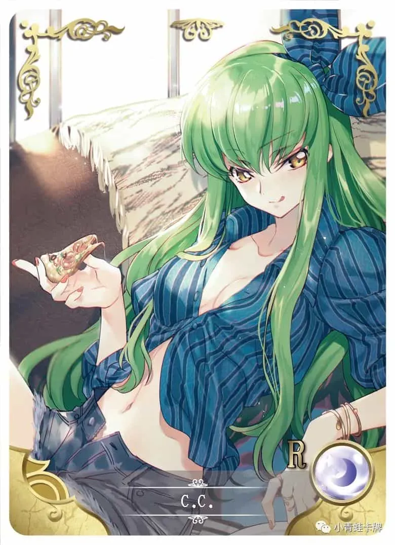 C.C. R waifu card — Code Geass