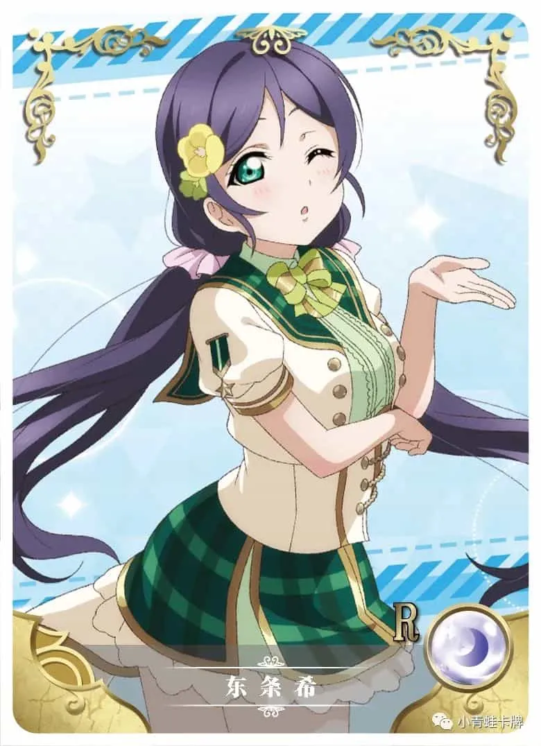 Nozomi Tojo R waifu card — Love Live!