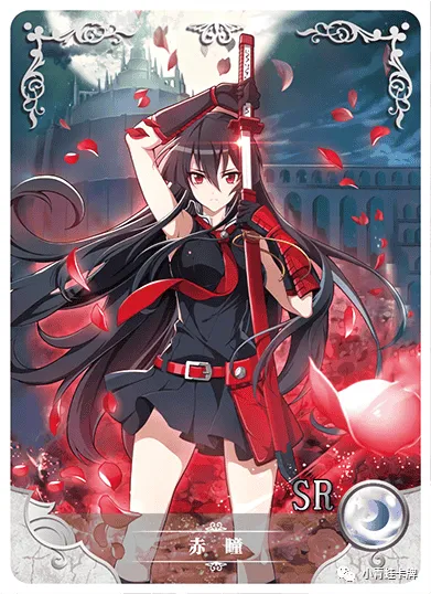 Akame SR waifu card — Akame Ga Kill!