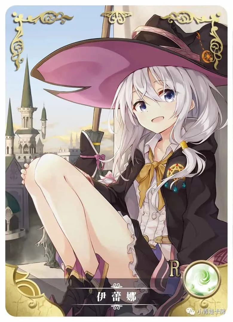 Elaina R waifu card — The Journey of Elaina