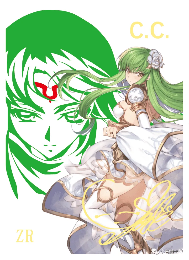 C.C. ZR waifu card — Code Geass