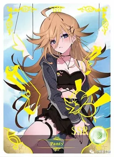 Panty SSR waifu card — Panty & Stocking with Garterbelt