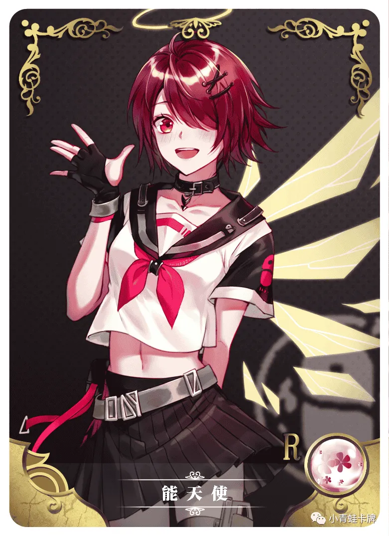Exusiai R waifu card — Arknights