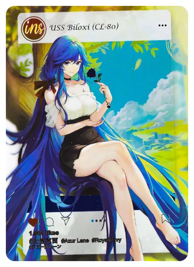 Biloxi INS waifu card — Azur Lane