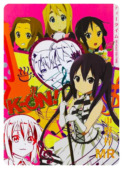 Azusa Nakano MR waifu card — K-On!