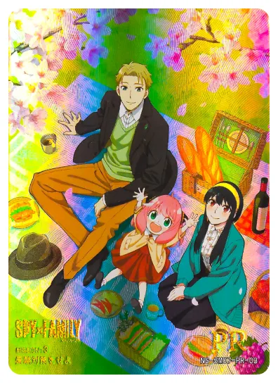 Anya Forger PR waifu card — Spy X Family
