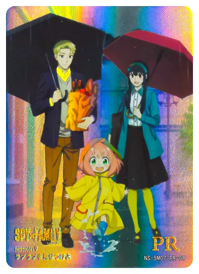Anya Forger PR waifu card — Spy X Family