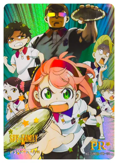 Anya Forger PR waifu card — Spy X Family