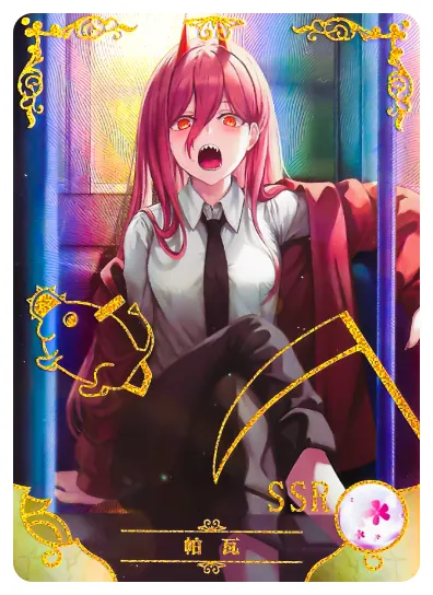 Power SSR waifu card — Chainsaw Man