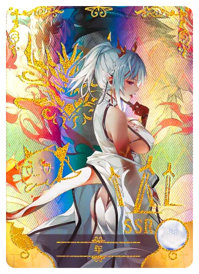 Nian SSR waifu card — Arknights