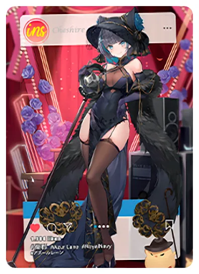 Cheshire INS waifu card — Azur Lane